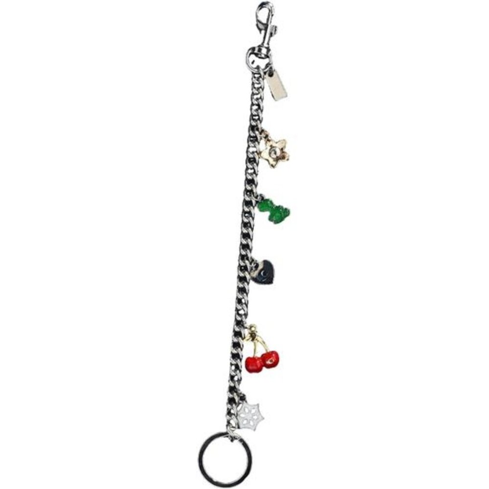 Cute Cherry Bag Charms Wallet Chain Keychains Gold Chain For Purse Purse